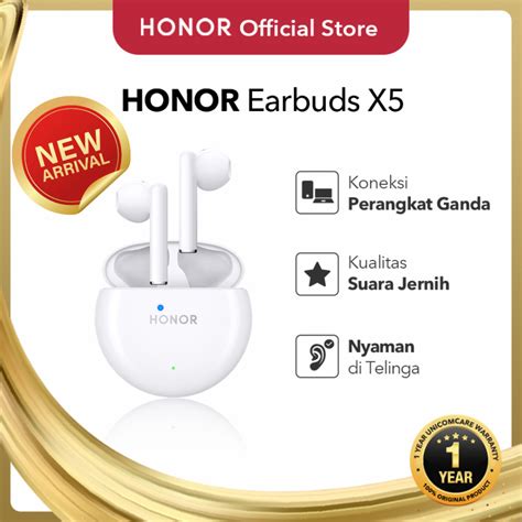 Jual [NEW] HONOR Earbuds X5 | Headset TWS Bluetooth True Wireless ...