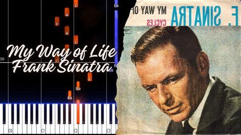 My Way of Life | Frank Sinatra PIANO TUTORIAL SHEET + MIDI IN THE DESCRIPTION - YouTube