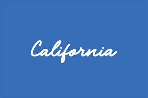 california-free-font-01 | Fonts Shmonts