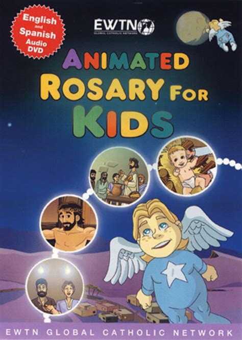 ANIMATED ROSARY FOR KIDS - EWTN -DVD