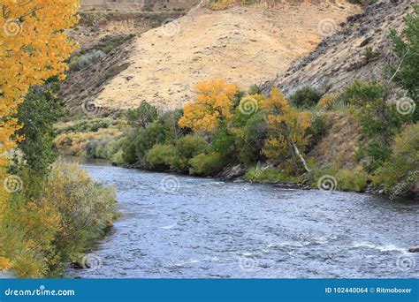 The Truckee River stock photo. Image of view, boulders - 102440064