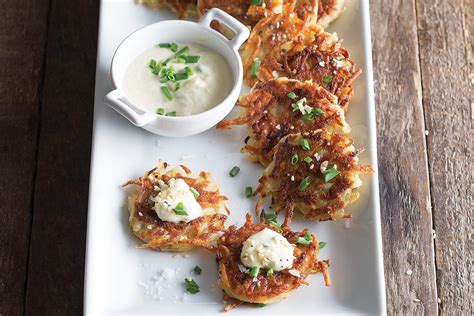 Potato Latkes with Whipped Cream Cheese and Everything Spice Recipe ...