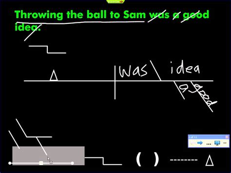 Sentence Diagram: Gerund Phrase A - YouTube