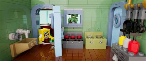 NickALive!: Krusty Krab LEGO Set Smashes 10,000 Supporters Target on LEGO Ideas