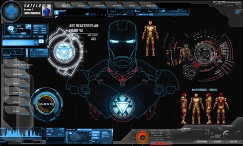 Iron Man Jarvis Wallpapers For Android Is Cool Wallpapers - Rainmeter Skin Iron Man (#463142 ...