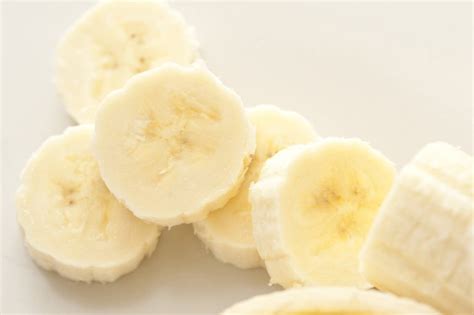 Close-up of chopped banana - Free Stock Image