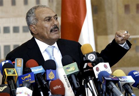 Yemen's Saleh says nation is 'time bomb' nearing civil war - Arabian ...