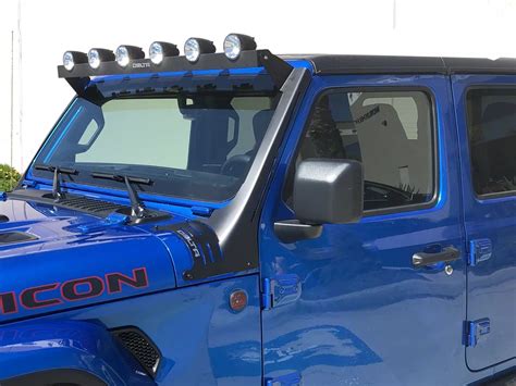 Delta Lights Jeep Gladiator 52-Inch Horizon Bullet Roof LED Light Bar 01-9587-BUL (20-24 Jeep ...