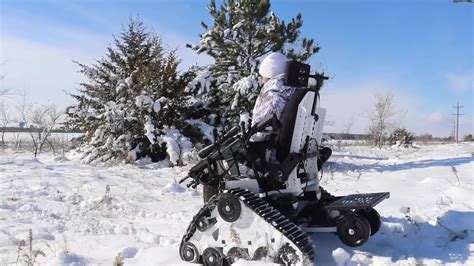 Winter in an Action Trackchair | Cold winds, falling snow and slick ice are just around the ...