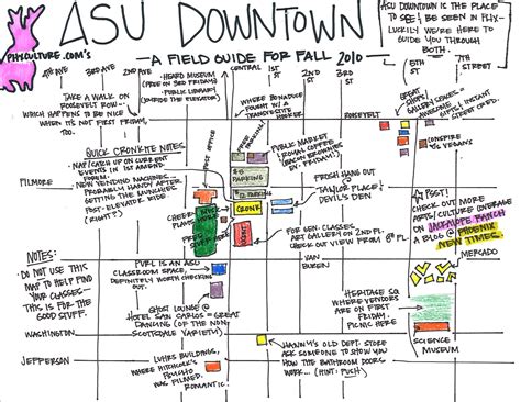 Asu Downtown Phoenix Campus Map - Middle East Map