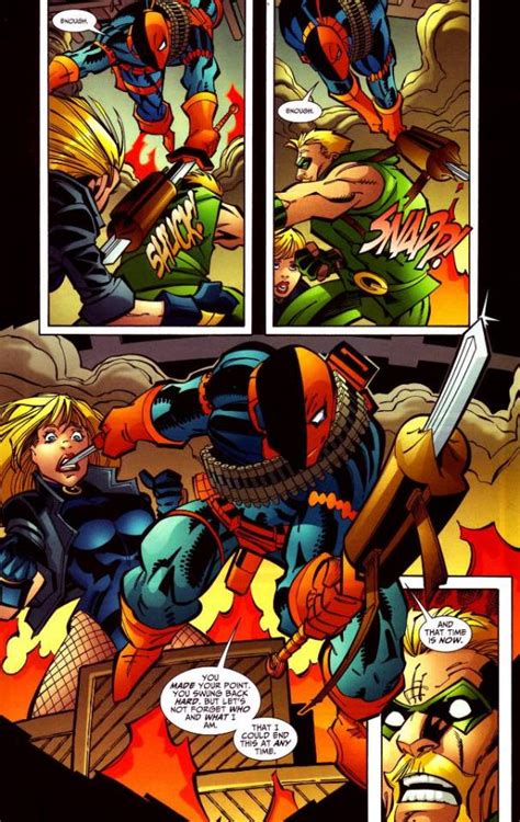 Deathstroke versus Green Arrow - Battles - Comic Vine