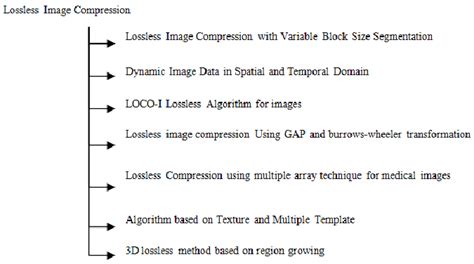 Lossless image compression algorithms | Download Scientific Diagram