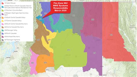 Proposed Fire Weather Zone Change for NWS Seattle and NWS Spokane WA