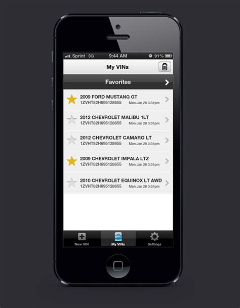 CARFAX Mobile App for Dealers / VIN Scanner on Behance