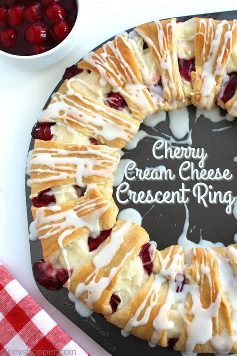 Cherry Cream Cheese Crescent Ring - CincyShopper