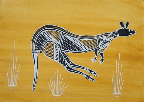 Aboriginal Kangaroo Art - Japingka Aboriginal Art Gallery