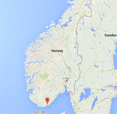 Where is Kristiansand on map Norway