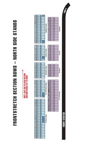 Talladega Seating Chart Moss Thornton | Awesome Home