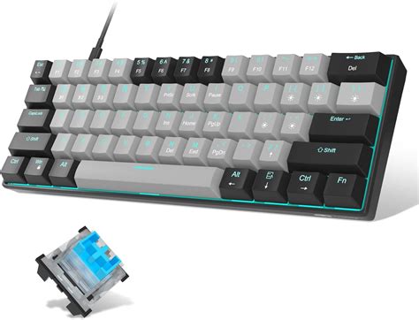 Buy 60% Mechanical Keyboard,MageGee Gaming Keyboard with Blue Switches ...