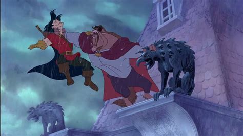 Beauty and the Beast (1991) - Gaston Versus The Beast [UHD] - YouTube