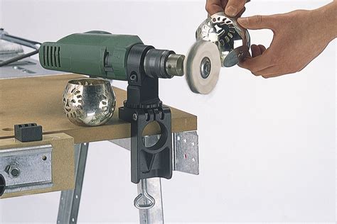 SHOP SOILED - Wolfcraft Universal Drill Clamp | 4802000 - Tools4Wood