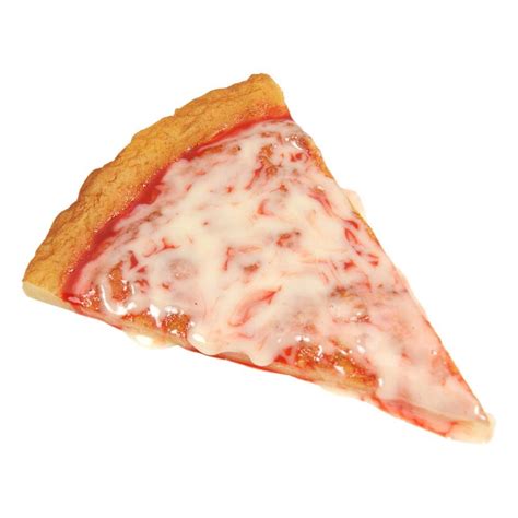 Fake Deluxe Cheese Pizza Slice