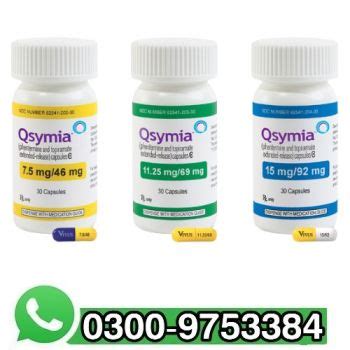 Qsymia Capsules In Pakistan - 03009753384 | GullShop.com