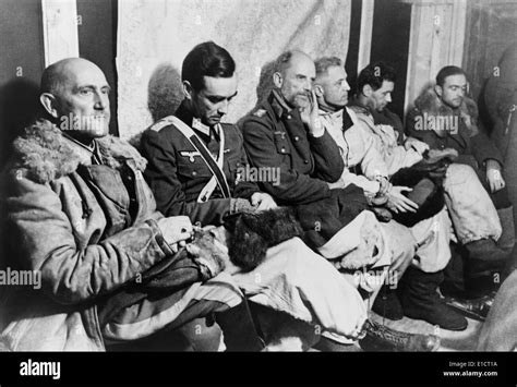 Battle for Stalingrad, World War 2. Captured German generals who Stock Photo: 69738406 - Alamy