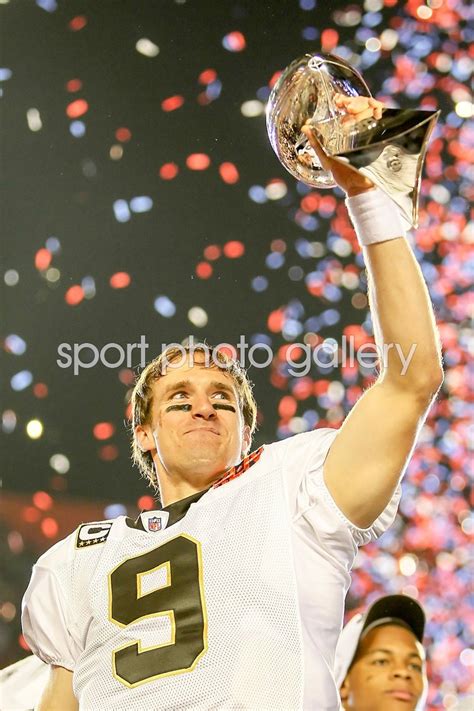 Super Bowl 2010 Photo | American Football Posters | Drew Brees