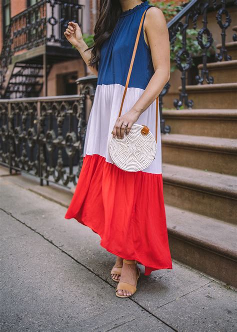 Red, White & Blue Dress for July 4 – Skirt The Rules | NYC Style Blogger