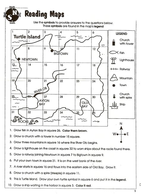 Social Studies Skills | Map skills worksheets, Social studies worksheets, Geography worksheets