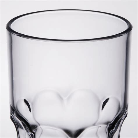 Carlisle 581407 Louis 14 oz. Clear Plastic Tumbler - 24/Case