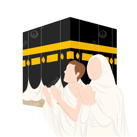 Umrah Illustration PNG, Vector, PSD, and Clipart With Transparent ...