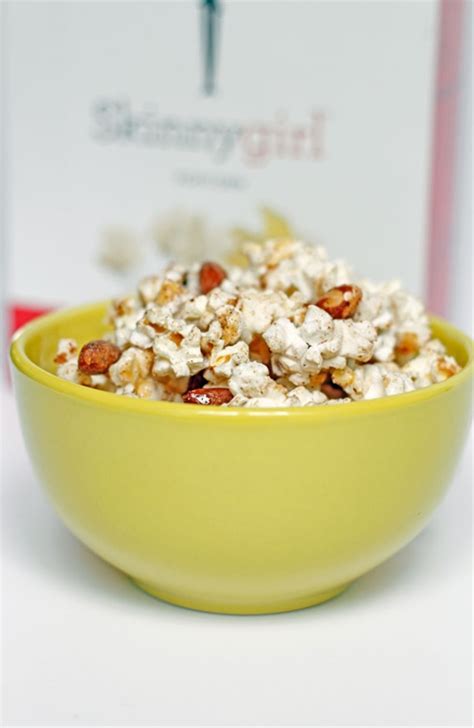 Honey & Almond Low Calorie Popcorn Snack recipe | Chefthisup