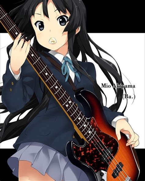 [] K-On Daily ("けいおん!") [] on Instagram: “It's just mio playing bass guitar like usual -wait a ...