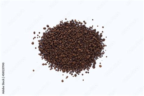 Fertilizer, chicken manure pellets. Natural plant food Stock Photo ...