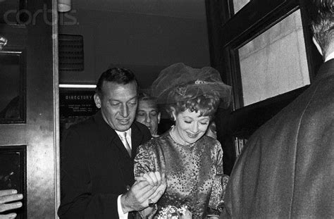 Lucille Ball and Gary Morton on their wedding day, November 19, 1961 ...