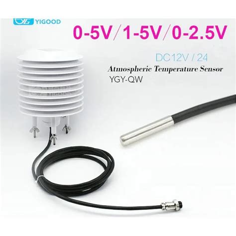 YGY QW atmospheric / air temperature measurement sensor 4 20mA 0 5V output -in Level Measuring ...