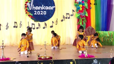 Dance Performance - Karnataka Kolata Dance - Jhankaar 2020 - YouTube