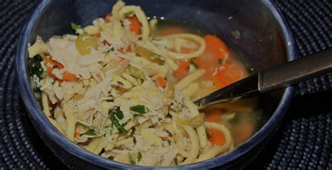 Low Sodium Slow-Cooker Chicken Noodle Soup - Hacking Salt