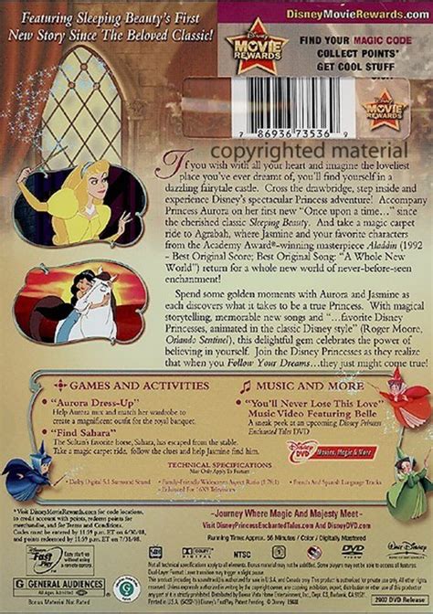 Disney Princess Enchanted Tales: Follow Your Dreams (DVD) | DVD Empire