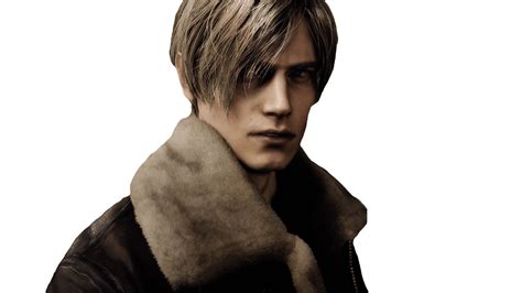 Leon RE4 Remake PNG if anybody needs it! It was made by me :] : r/residentevil