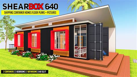 SHEARBOX 640 | Shipping Container Homes Plans