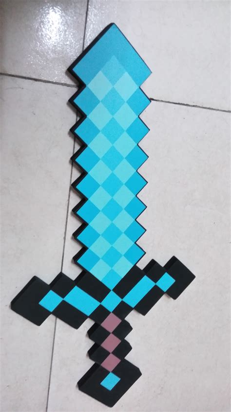 File:Minecraft Diamond Sword.jpg - Wikimedia Commons