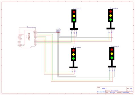 Arduino Traffic Light - OSHWLab