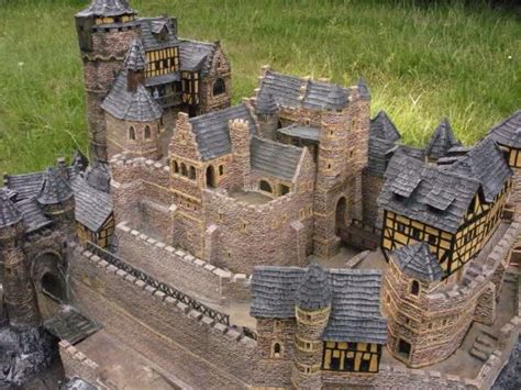 Castle4 | Model castle, Medieval castle, Castle