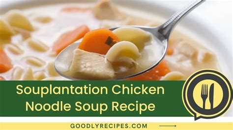 Souplantation Chicken Noodle Soup Recipe - Step By Step Easy Guide