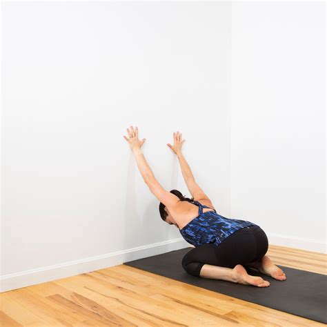 Relaxing Wall Yoga Sequence | POPSUGAR Fitness