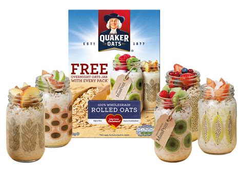 Quaker overnight oats unveils new on-pack promotion