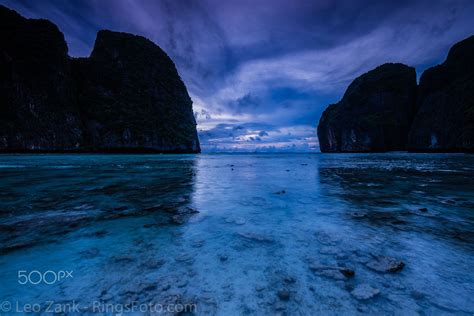 Night is Falling on Maya Bay (re-upload) | Blue hour, Amazing photography, Thailand travel